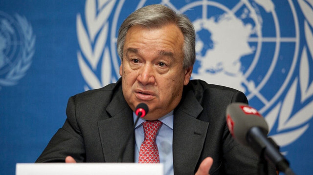 Birleşmiş Milletler Genel Sekreteri Antonio Guterres.