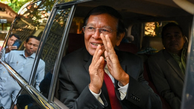 Ancien chef du Parti de sauvetage national du Cambodge, Kem Sokha. Crédit photo: TANG CHHIN SOTHY / AFP