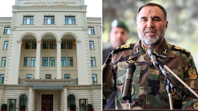 Azerbaycan Savunma Bakanlığı, iftiralar atan İran Kara Kuvvetleri Komutanı Kiyomers Haydari'ye tepki gösterdi.