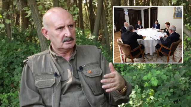 PKK elebaşı Sabri Ok, Yedili Masa'ya destek açıklaması yaptı.