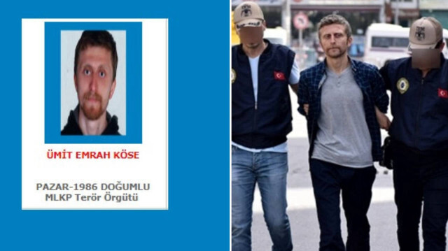 MLKP terör örgütü üyesi Ümit Emrah Köse 33 yıl 9 ay hapis cezasına çarptırıldı.