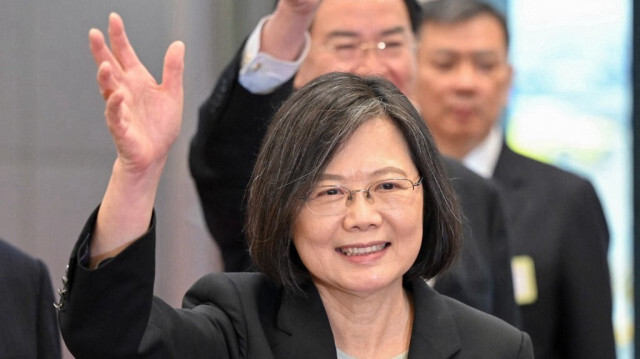 La présidente taïwanaise, Tsai Ing-wen. Crédit photo: Sam Yeh/AFP