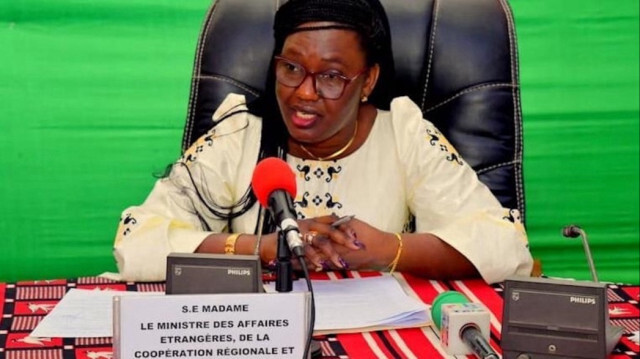 La ministre burkinabè en charge des Affaires étrangères, Olivia Roumba. Crédit Photo: AA