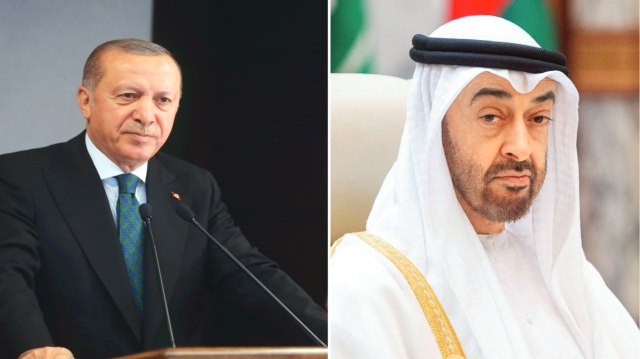 Cumhurbaşkanı Tayyip Erdoğan, Birleşik Arap Emirlikleri (BAE) Devlet Başkanı Şeyh Muhammed bin Zayed ile telefonda görüştü.