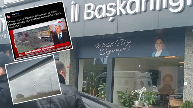 Halk TV İYİ Parti’ye yapılan saldırının sorumlusu olarak Cumhurbaşkanı Erdoğan’ı gösterdi.