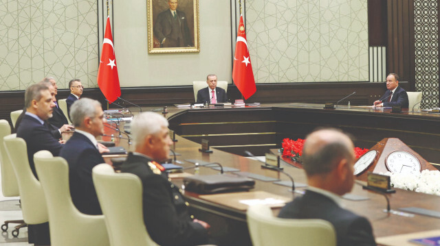 Milli Güvenlik Kurulu (MGK), Cumhurbaşkanı Tayyip Erdoğan başkanlığında toplandı. 