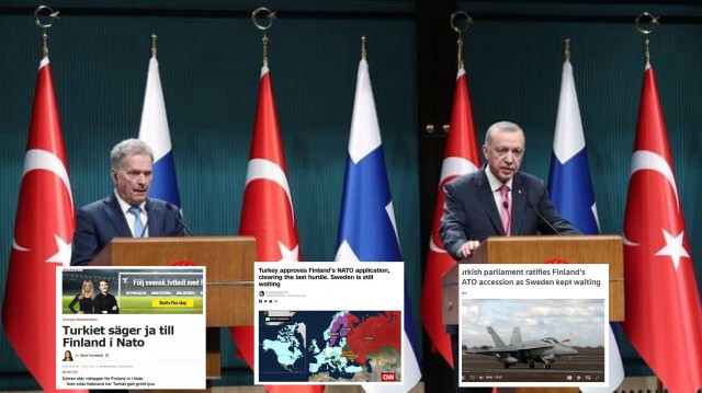 Finlandiya’nın NATO üyeliğine onay dış basında gündem oldu.