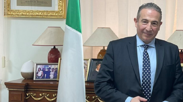 L'ambassadeur d'Algérie à Paris Said Moussi. Crédit Photo: YeniSafak