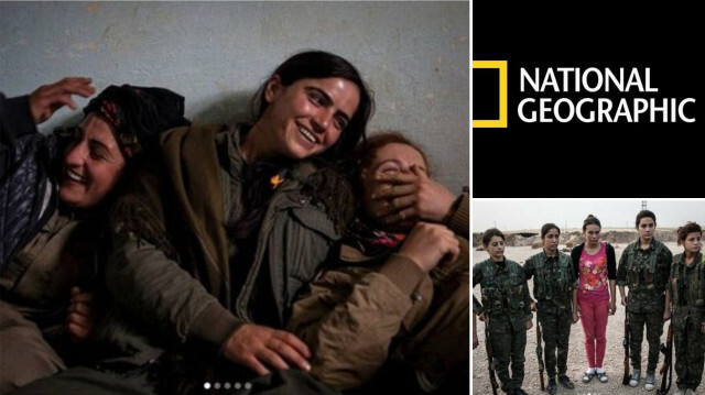 ABD merkezli National Geographic, kadın teröristlerinden övgüyle bahsetti.
