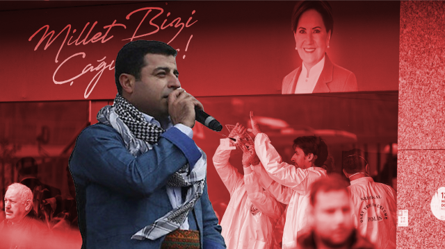 HDP'li Selahattin Demirtaş, ittifak ortağı Meral Akşener'in 'Erdoğan' algısına destek verdi