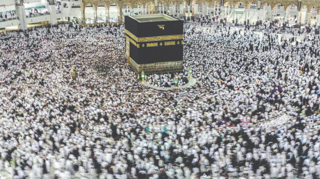 Kâbe-i Muazzama'da Ramazan ayı yoğunluğu arttı.