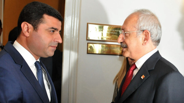 Selahattin Demirtaş ile Kemal Kılıçdaroğlu (Arşiv)