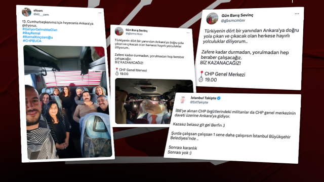 CHP teşkilatları cumhurbaşkanlığı adaylığını kutlamak için Ankara'ya gidiyor.