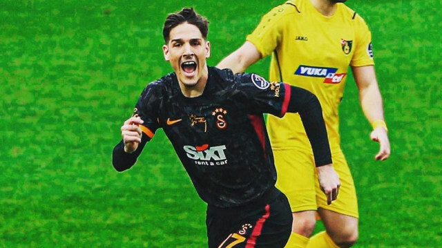 Zaniolo'nun İstanbulspor maçındaki gol sevinci