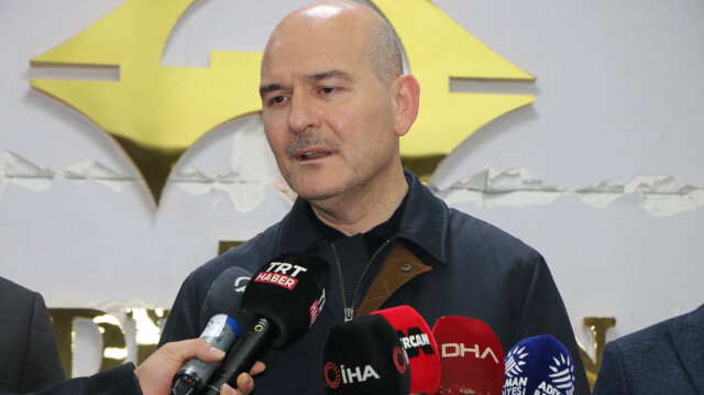 İçişleri Bakanı Soylu, Kahramanmaraş'ta incelemelerde bulundu. 
