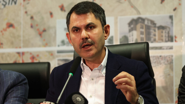 Çevre Şehircilik ve İklim Değişikliği Bakanı Murat Kurum.
