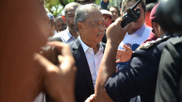 L'ancien Premier ministre de Malaisie et président de Perikatan Nasional (PN), Muhyiddin Yassin. Crédit photo: Arif Kartono/AFP