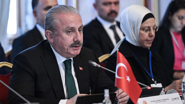 Meclis Başkanı Mustafa Şentop MIKTA 8. Parlamento Başkanları Konferansı’nda konuştu.
