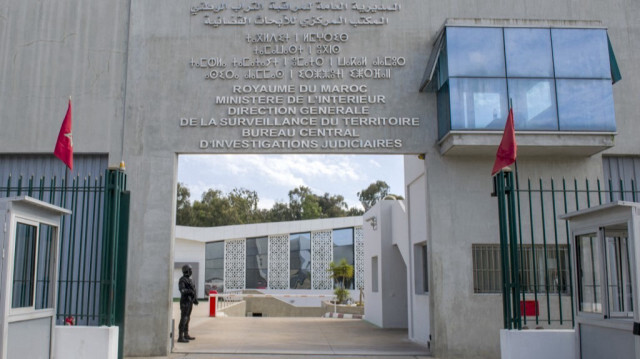 Le bureau central des enquêtes judiciaires (BCIJ) à Sale près de la capitale Rabat au Maroc.Crédit Photo: FADEL SENNA / AFP