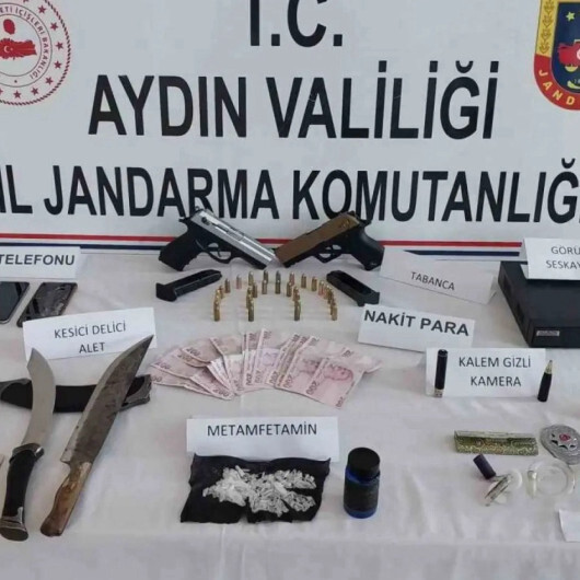 Aydın'da uyuşturucu operasyonu: Beş tutuklama