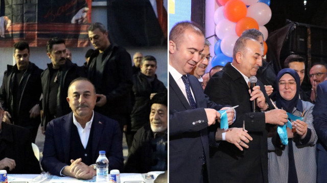 Dışişleri Bakanı Mevlüt Çavuşoğlu iftar programında