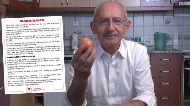 Kemal Kılıçdaroğlu 'Soğan 100 lira olacak' algısına girişmişti