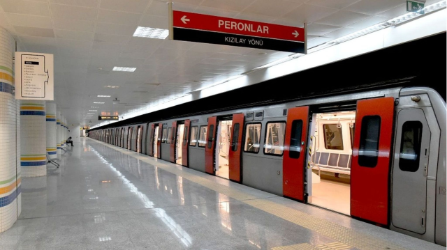 AKM-GAR-KIZILAY METRO HATTI DURAKLARI VE GÜZERGAHI