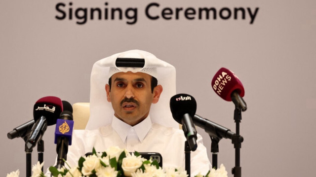 Le ministre d'État aux affaires énergétiques du Qatar et président-directeur général de QatarEnergy, Saad Sherida al-Kaabi. Crédit photo: KARIM JAAFAR / AFP