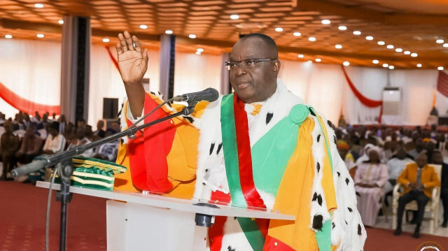 Me Barthélémy Kéré a prêté serment, mardi, en qualité de président du Conseil constitutionnel. Crédit Photo: APANEWS