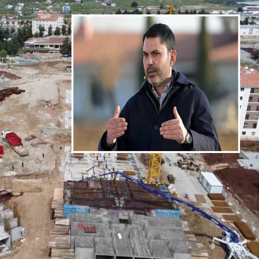 Bakan Kurum: Gaziantep'te 46 günde ilk temelleri attık 365 günde vatandaşlarımıza teslim edeceğiz