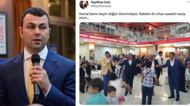 İYİ Parti‘den İstanbul 3'üncü bölge 2’nci sıradan milletvekili adayı olan Seyithan İzsiz'in Fırat Çakıroğlu'nun katili Nurullah Semo'nun akrabasının düğününe katıldığı belirlendi. 