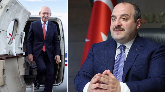 Sanayi ve Teknoloji Bakanı Mustafa Varank, 'Cumhurbaşkanlığı uçaklarını satacağım' açıklamasının ardından Adıyaman'a özel uçakla gittiği ortaya çıkan Kılıçdaroğlu'na cevap verdi. 