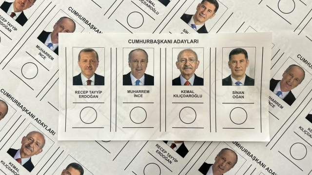 Cumhurbaşkanlığı seçimleri oy pusulası ortaya çıktı.