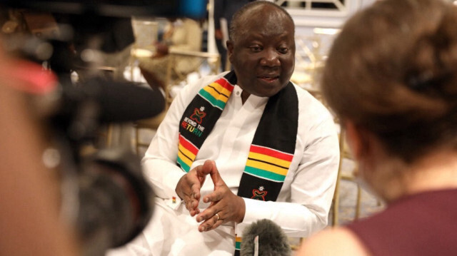 Hon. Ken Ofori-Atta, ministre des Finances. Crédit photo: Monica Schipper/Getty Images pour W.E.B. Fondation du musée Du Bois/AFP
