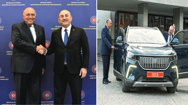 Dışişleri Bakanı Mevlüt Çavuşoğlu, Ankara’da Mısır Dışişleri Bakanı Samih Şükri’yi ağırladı. 