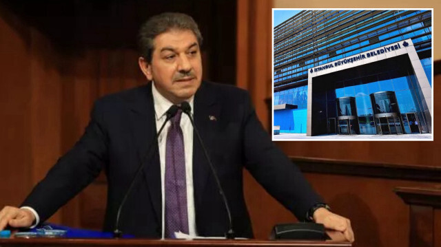Mehmet Tevfik Göksu, İBB Meclisi'nde CHP sıralarına tepki gösterdi.