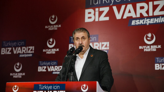 Büyük Birlik Partisi Genel Başkanı Mustafa Destici.