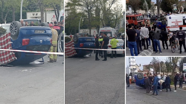 Zeytinburnu'nda meydana gelen kaza sonucu bir kişi hayatını kaybetti bir kişi de yaralandı