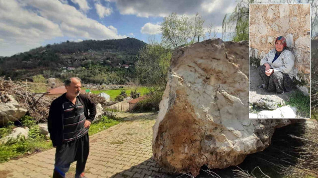 Dev kaya kütlesi yerinden oynarsa facia olacak