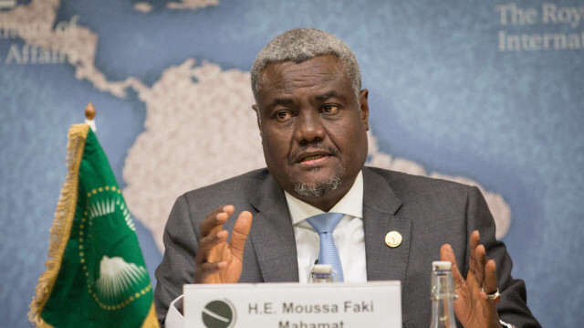  Afrika Birliği (AfB) Komisyonu Başkanı Musa Faki Muhammed