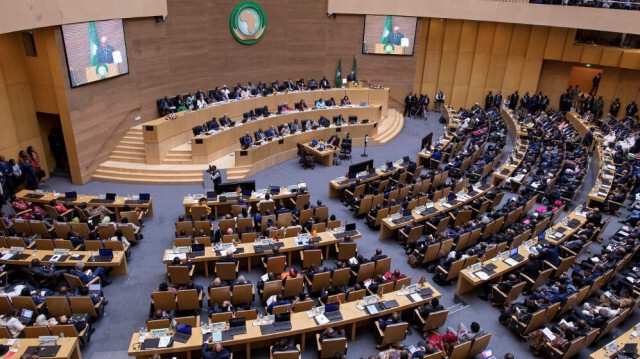 L'Assemblée de l'Union africaine (UA). Crédit photo: Tony KARUMBA / AFP