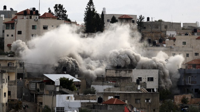 Le raid de l'armée israélienne dans le camp de Jénine, dans le nord de la Cisjordanie. Crédit photo: JAAFAR ASHTIYEH / AFP / ARCHIVE