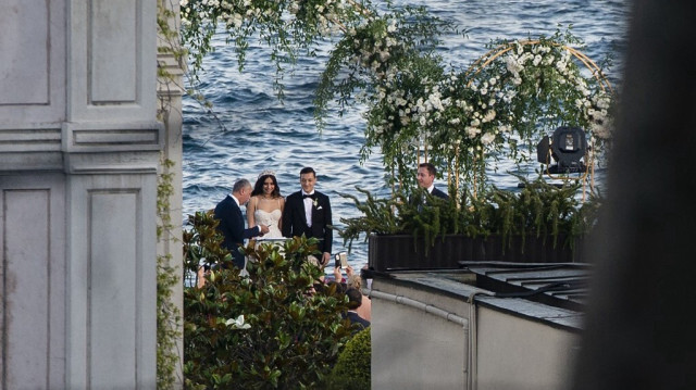 Une cérémonie de mariage à l'hôtel Bosphorus à Istanbul. Crédit photo: YASIN AKGUL / AFP / ARCHIVE