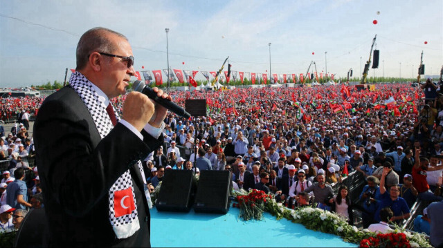 Erdoğan, ilk mitingini bugün Afyonkarahisar'da yapacak.