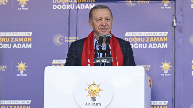 Cumhurbaşkanı Erdoğan, Denizli’de düzenlenen mitinge katılarak konuşma yaptı.

