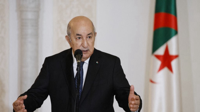 Le Président algérien Abdelmadjid Tebboune. Crédit Photo: Ludovic MARIN / AFP