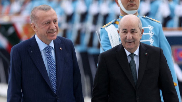 Le président turc, Recep Tayyip Erdogan et son homologue algérien, Abdelmadjid Tebboune. Crédit photo: ADEM ALTAN / AFP / ARCHIVE