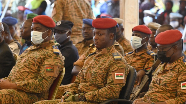 Le chef de la junte du Burkina Faso, le Captain Ibrahim Traore. Crédit Photo: Issouf SANOGO / AFP