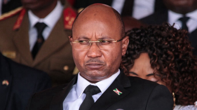 L'ancien Premier ministre burundais Alain-Guillaume Bunyoni. Crédit Photo: TCHANDROU NITANGA / AFP