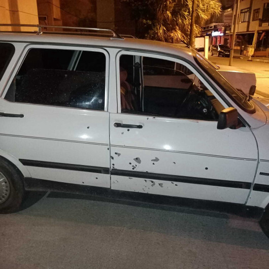 Aydın'da seyir halindeki otomobile silahlı saldırı